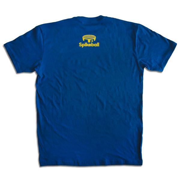 Classique T-shirt Spikeball avec petit logo arrière - Bleu marine