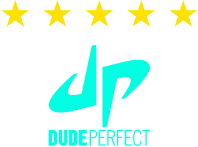 Dude perfect Logo with Stars