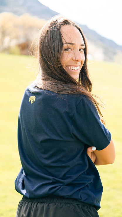 Small Logo Tee - Navy